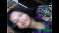 Sexy Beauty Bengali Girlfriend Kissing her Lover